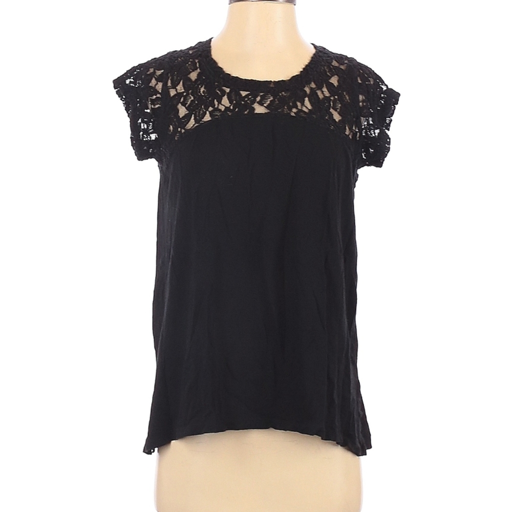 DKNY Jeans Black Blouse